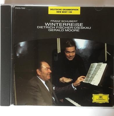 CD FISCHER-DIESKAU (DETTRICH), SCHUBER - Schubert: Songs "Winterreise"  POCG7050 Japan ObiClassical Used