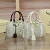 Fashion Commuter Handbag High-end Sense Large Capacity Shoulder Crossbody Boston Pillow Bag