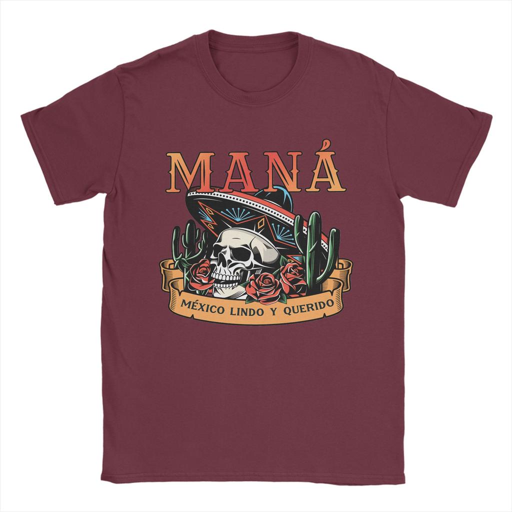 Unisexs TShirt Rock Band MUnisexÁS Tour 2026 Creative 100 Cotton Tees Short Sleeve  T Shirts Round Collar Tops New Arrival
