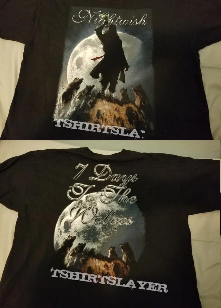 

Nightwish 7 Days to the Wolves Shirt Unisex Shirt S5XL R381 Unisex T-Shirt S