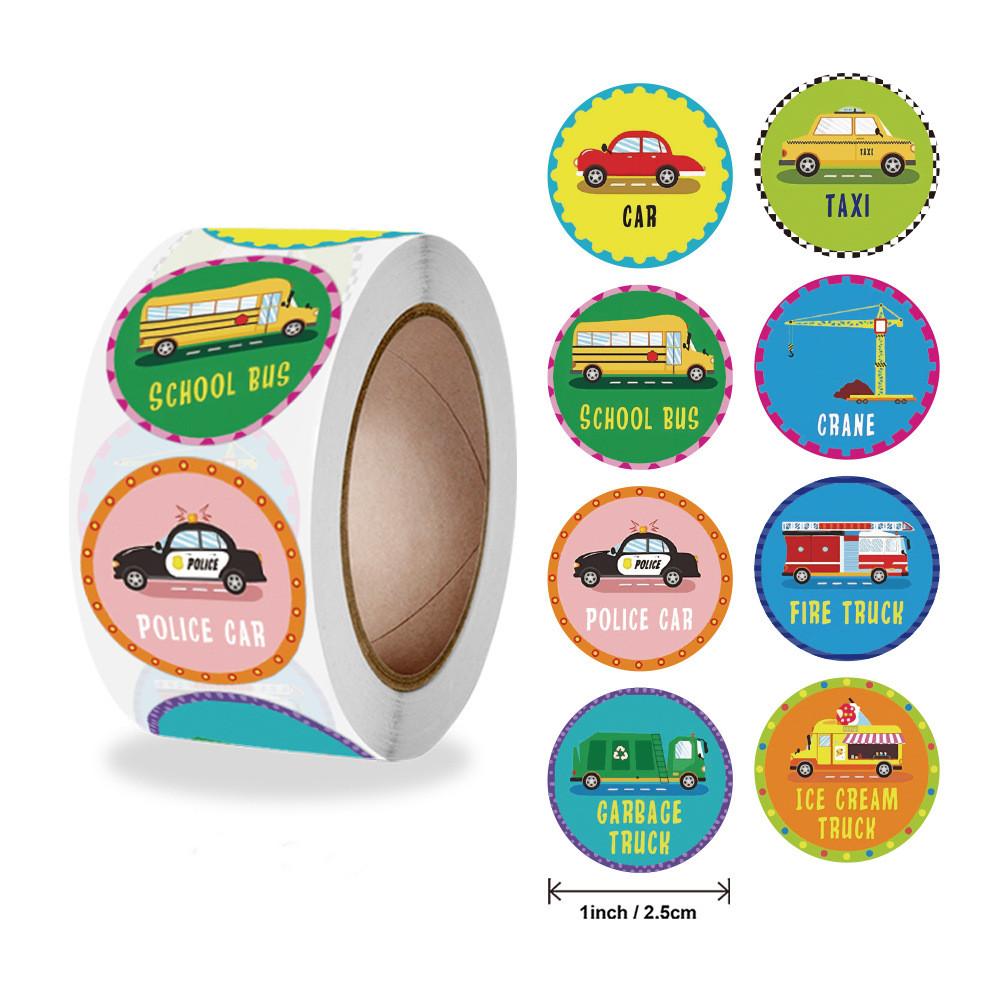 500Pcs Easter Stickers Self Adhesive Paper Sticker Happy Easter Party Gift Package Envelope Seal Decoration Cake Baking Labels
