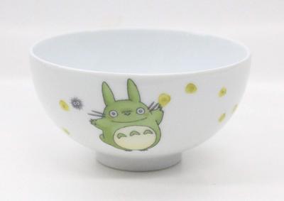 Noritake Rice My Neighbor Totoro Microwave and Dishwasher Corn Fine Bowl, 320cc, Design, Safe, Pattern, Porcelain, VT91082/1704-3