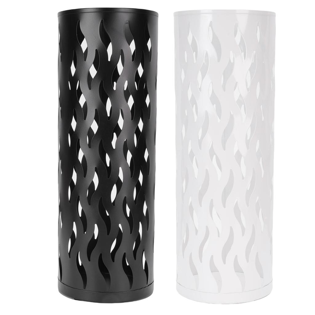 Metal Round Umbrella Holder for Entryway Umbrella Organizer S Shaped Hollow Out for Home Office Hote