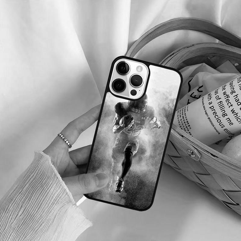 Rugby Ball Phone Case For iPhone 17 Air 16 15 14 11 12 13 Pro  MAX Plus coque Cover Shell