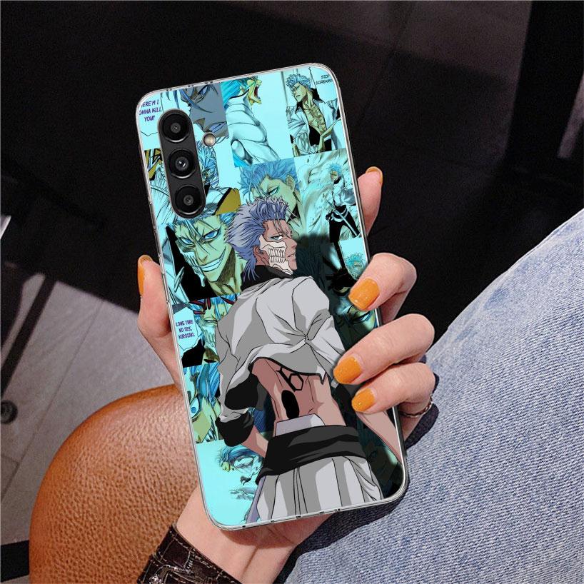 Grimmjow 6 Bleach Phone Case For Samsung Galaxy A17 A16 A15 A14 A13 A57 A56 A55 A54 A53 A37 A36 A35 A34 A33 A26 A25 A24 A23 Gala