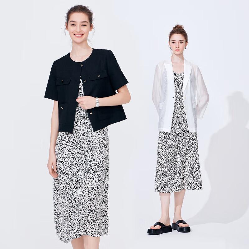 Navigare Women's Slim Fit V-Neck Spaghetti Strap Long Dress