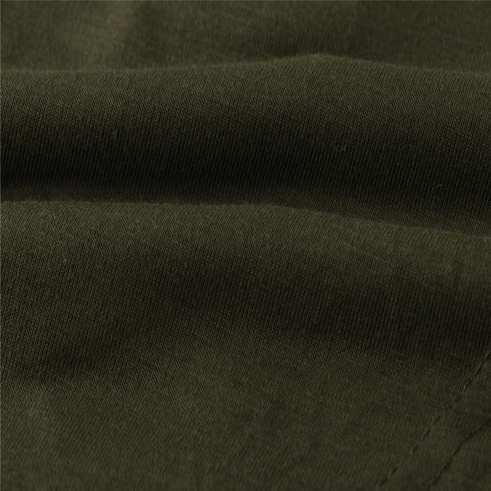 Women Solid Color Turn Back Short Sleeve Round Neck Irregular Dress Minimalist Elegant Slim