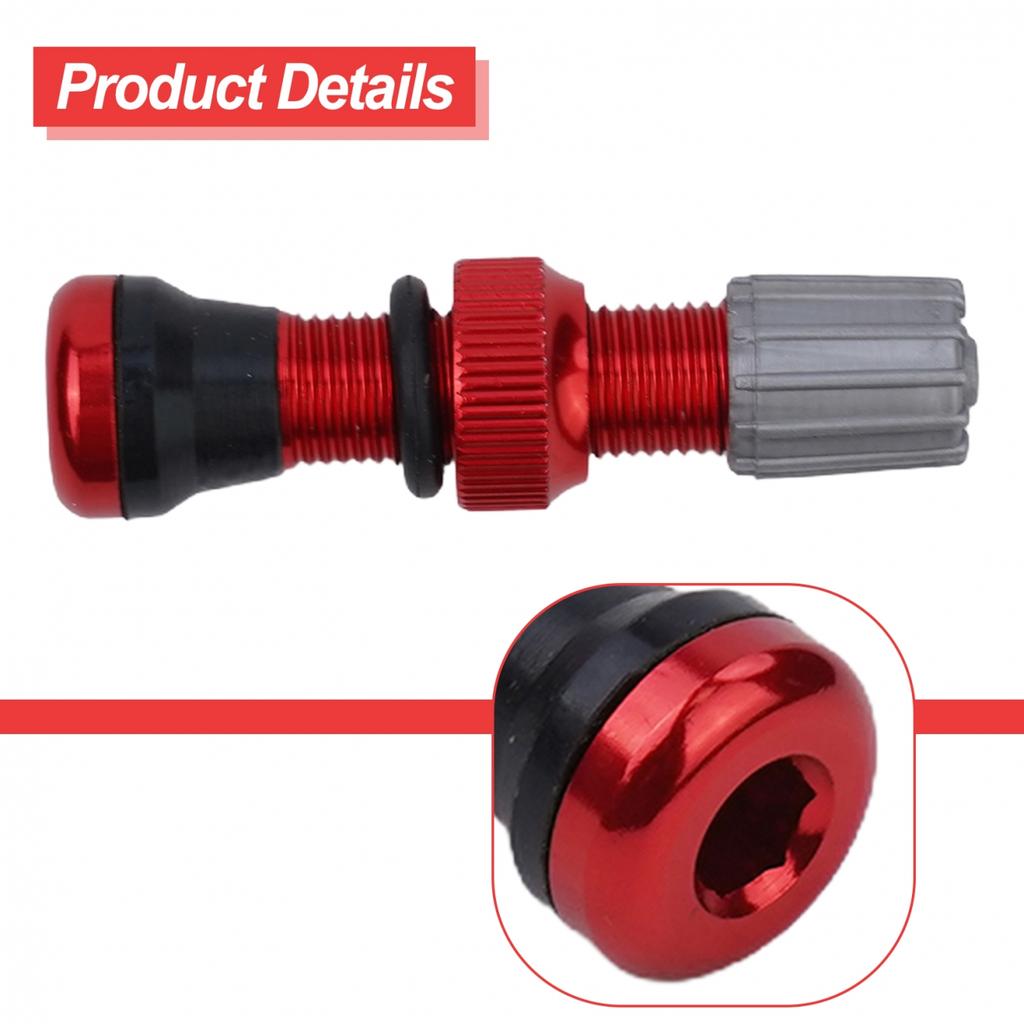 Tubeless Valve For-Schrader Valves MTB Bike Riding Supplies