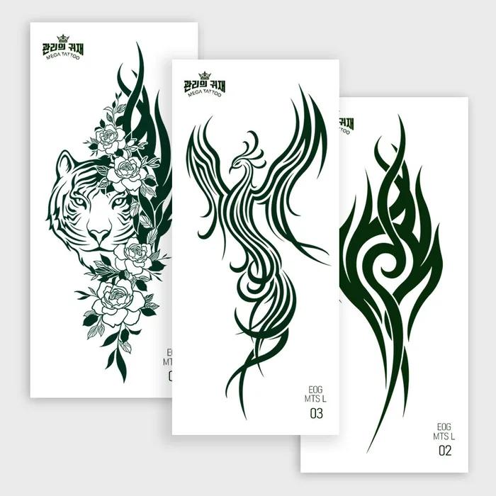 

3 больших татуировки гения менеджмента (выберите 1) EOG MTS L - 03