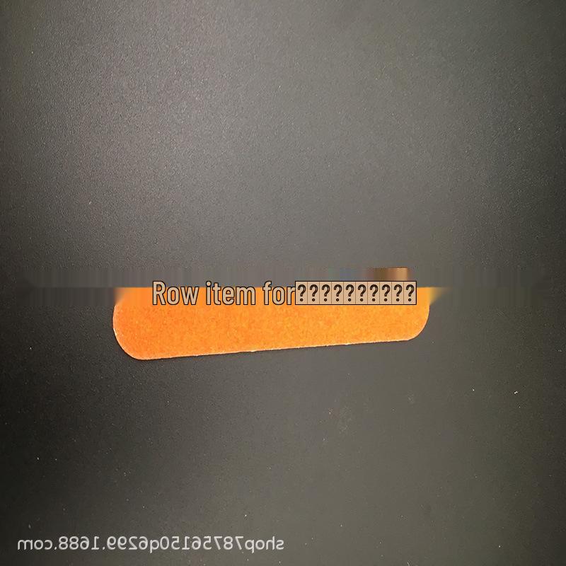 Nail File Manicure Tool: Dual-Sided Coarse & Fine Sandstrip, 5 Colors, Shapes Nails