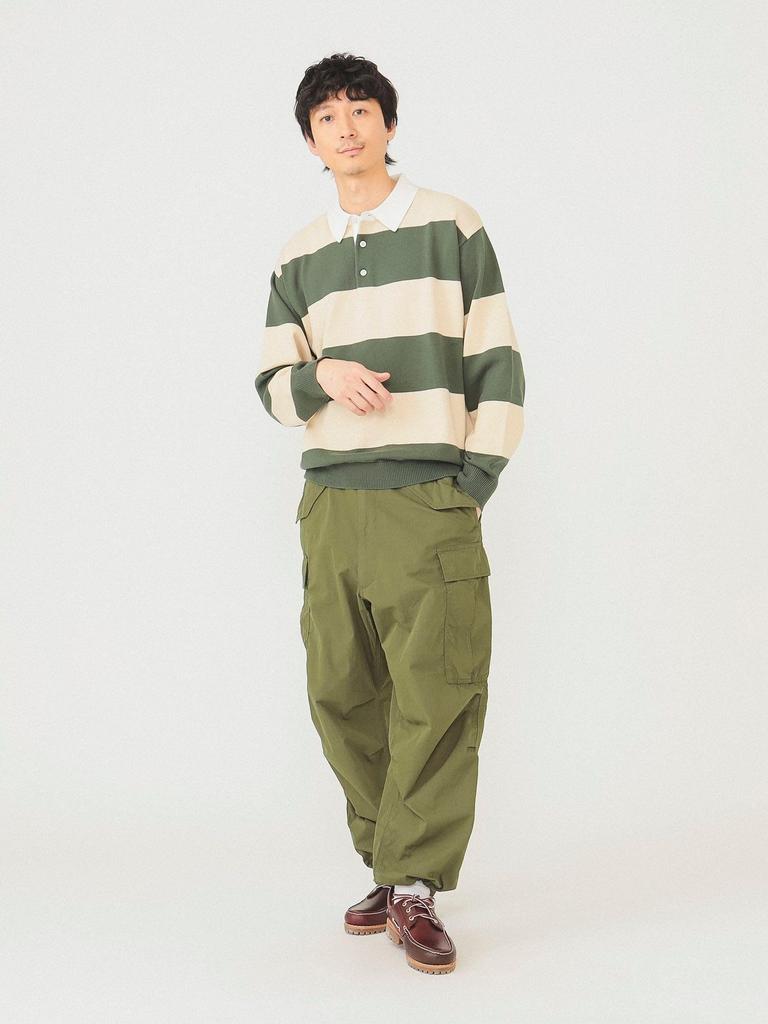 100 Famous Pants Big 6 Pocket Cargo Pants OLIVE M 11240427803 [BEAMS] Men's
