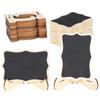 2 Set Holz Mini Tafel Zeichen Ort Karten Kleine Tafel Hochzeiten Dekoration Handwerk Diaplay