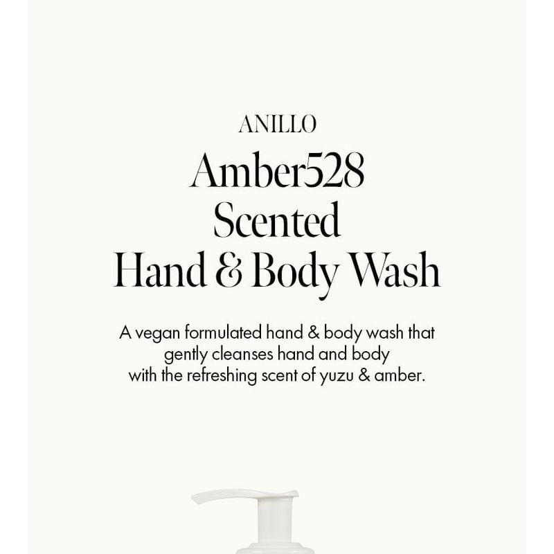 anillo Amber 528 Scented Hand & Body Wash
