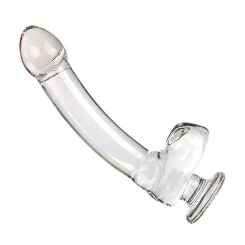 VaHppy Skleněné dildo Umělý penis velký 3,5–5,5 cm 1004 g Masturbátory pro ženy velké 3,5–5,5 cm Sexuální hračky Anální kolík ve tvaru pěsti