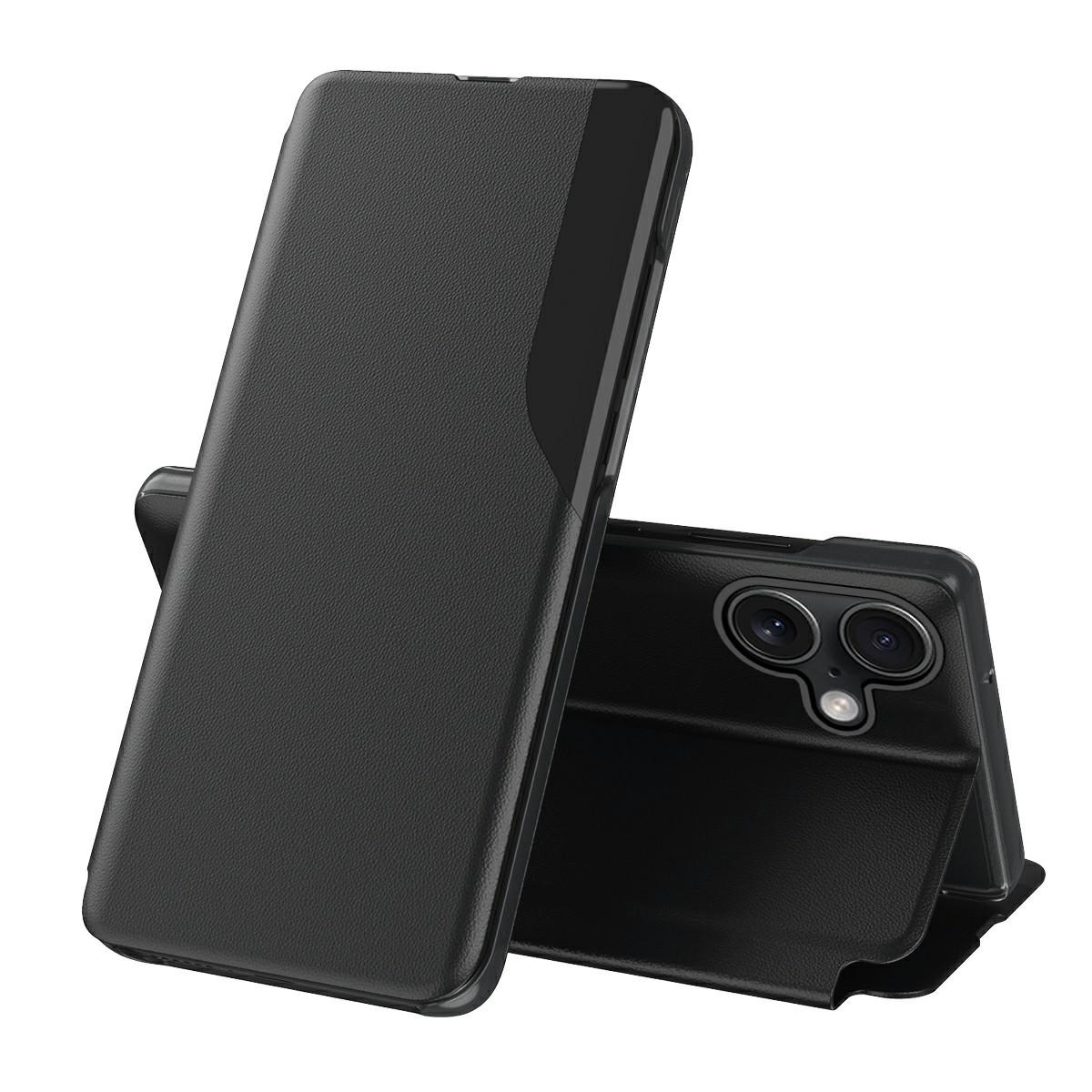 AMORUS Чехол-книжка для iPhone 17 с подставкой, чехол из ПУ кожи A