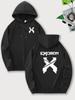 Polyester Men's Graphic Print Hoodie Kangaroo Pocket All Season Comfortable Sweatshirt Sports Fashion Apparel