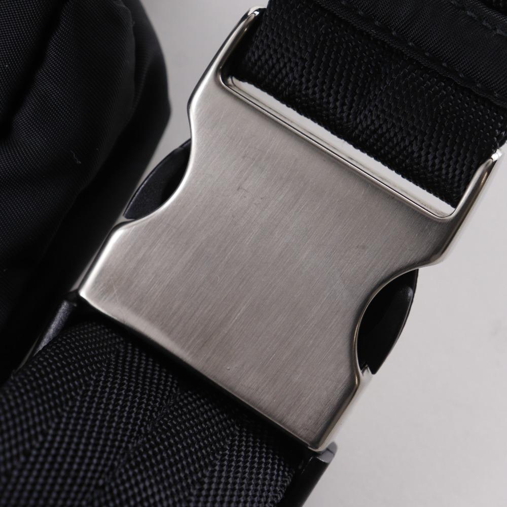 PRADA body bag Waist bag VA0056 black Nylon unisex Used