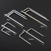 Stainless Steel Windproof Fishing Umbrella Ground Stake and Landing Net Pole