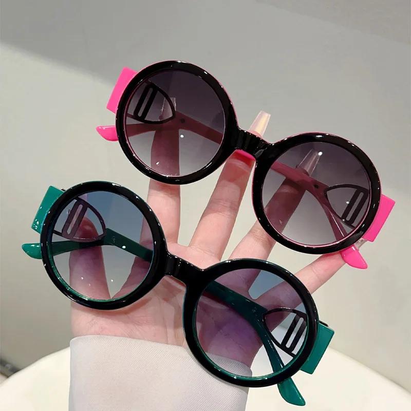 Vintage Round Sunglasses Women Men Steampunk Luxury Brand Designer UV400 Shades Hip Hop Outdoor Travel