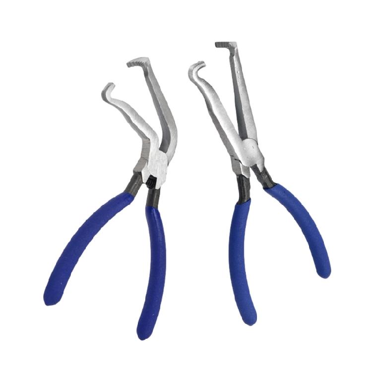 Professional Angled Electrical Pliers With Double Insulation For Safe Automotive Circuit Repair & Fluid Line Detachment