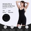 Women Seamless Open Crotch Body Shaper Tummy Control Butt Lifting Bodysuit Shapewear