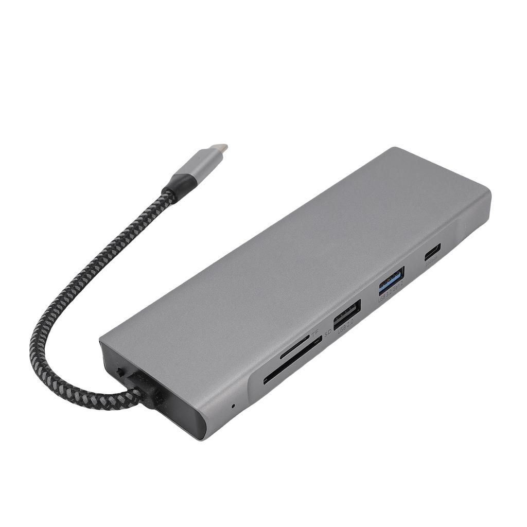 TYPE C Hub Fit for Studio Display Aluminum Alloy Multifunctional 8 in 1 Laptop USB C Hub 4K Video Output