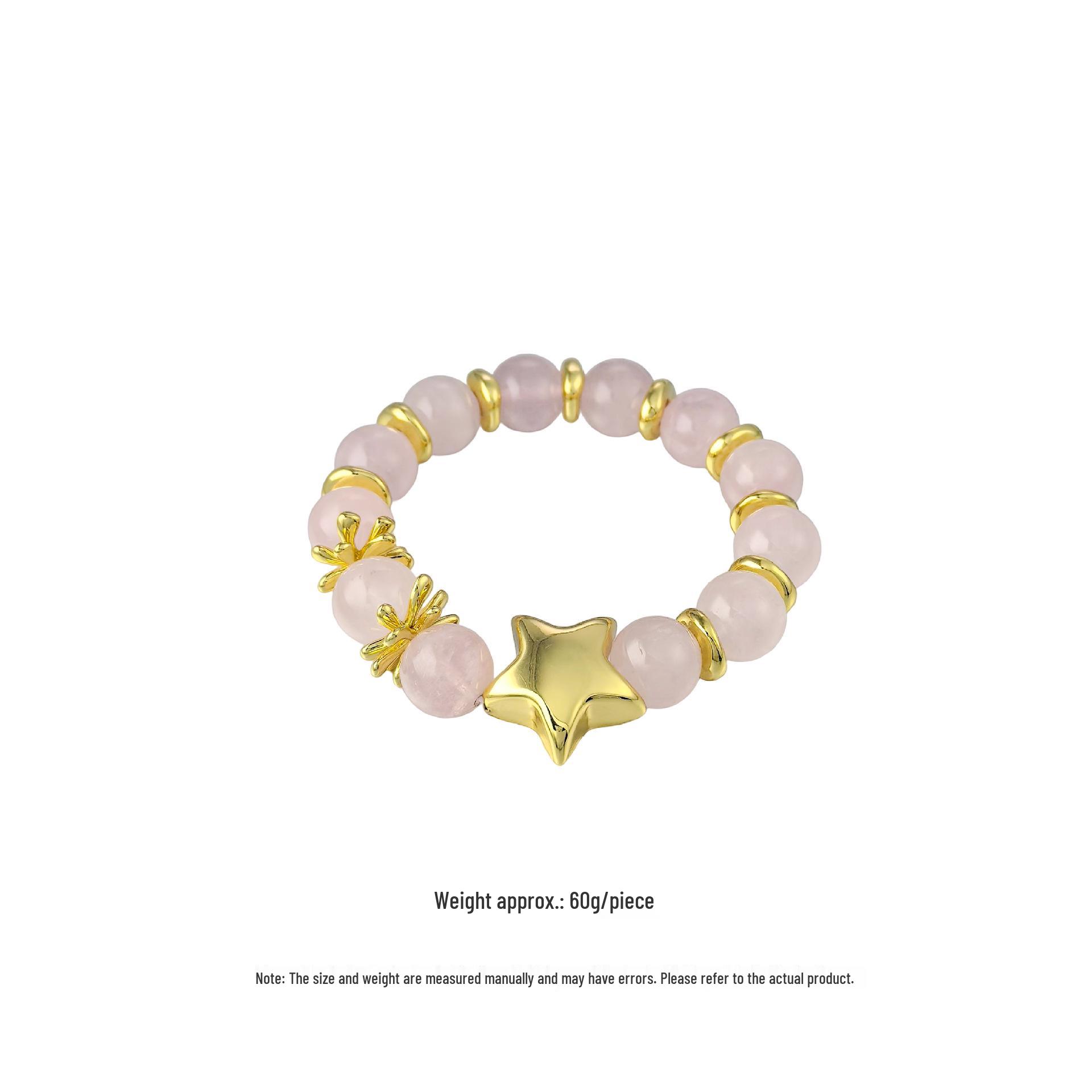 New Fashion Women s Gold-Plated Beaded Bracelet Jewelry Set