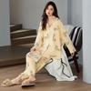 Set Pigiama da Donna Pigiama Caldo Maniche Lunghe Pantaloni Lunghi Autunno e Inverno Pigiama Casual Pigiama Morbido Pigiama Comodo Ragazze Comode