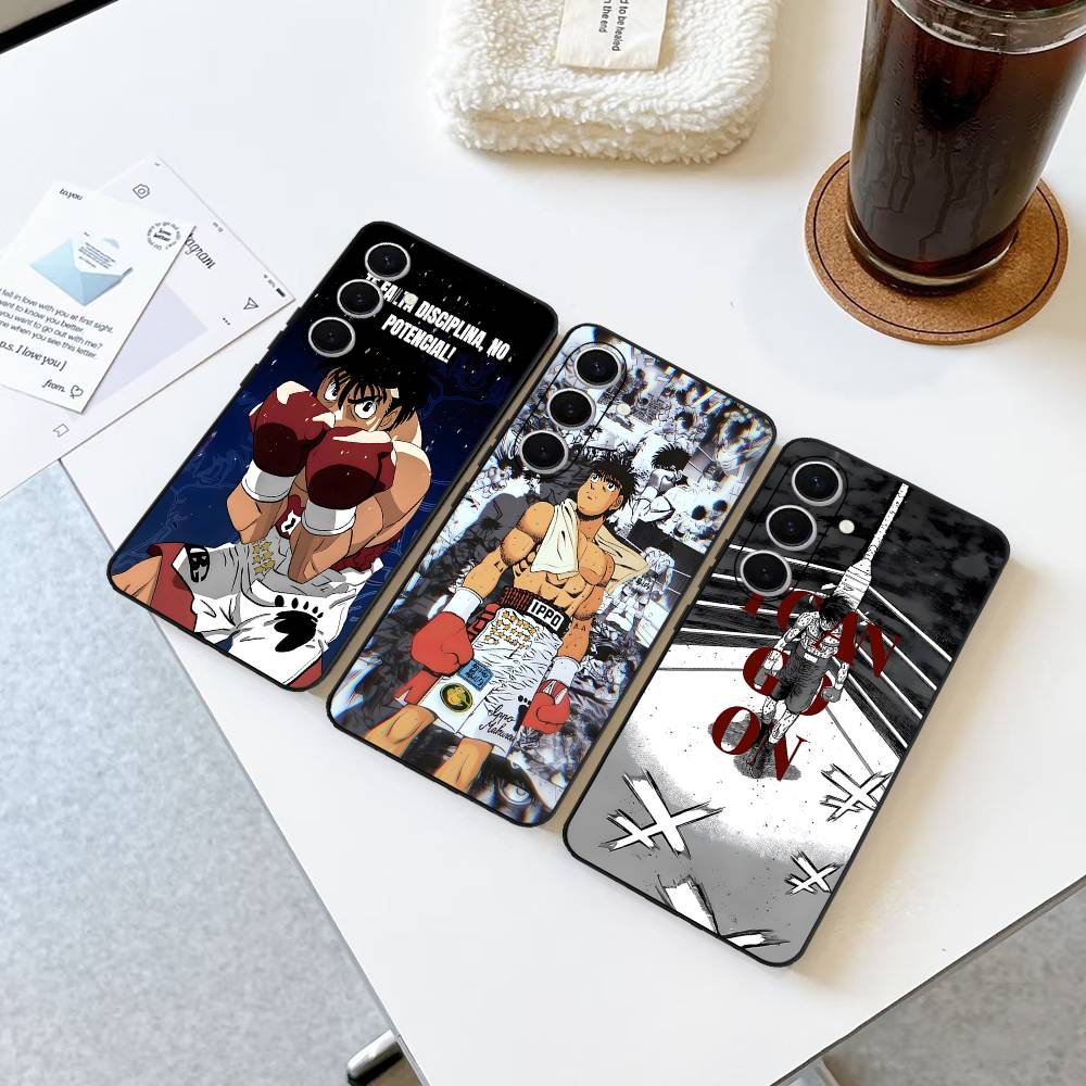 Hajime No Ippo Anime Phone Case For Samsung S 24 Fe 25 Ultra Plus 20 Lite 21 30 22 23 24 22 Ultra 5G Fundas