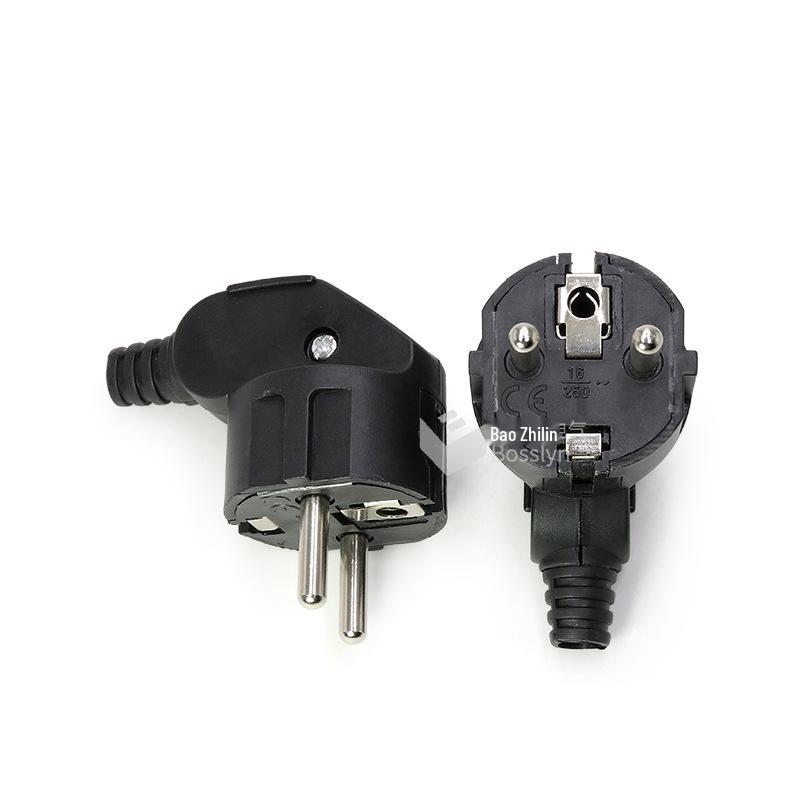 EU Standard 16A Assembled Plug for German/French Wiring - European Water Heater Adapter