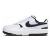 Nike Gamma Force Leather Fashion Versatile Sports Comfortable Non-Slip Low-Top Kids Casual Shoes Unisex Casual Shoes Black White DK9176-100