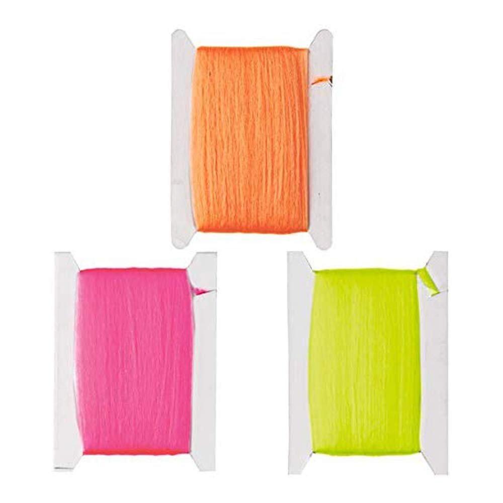 TIEMCO TMC High-Viz Dry Wing #03 FL Orange Fly Tying Material