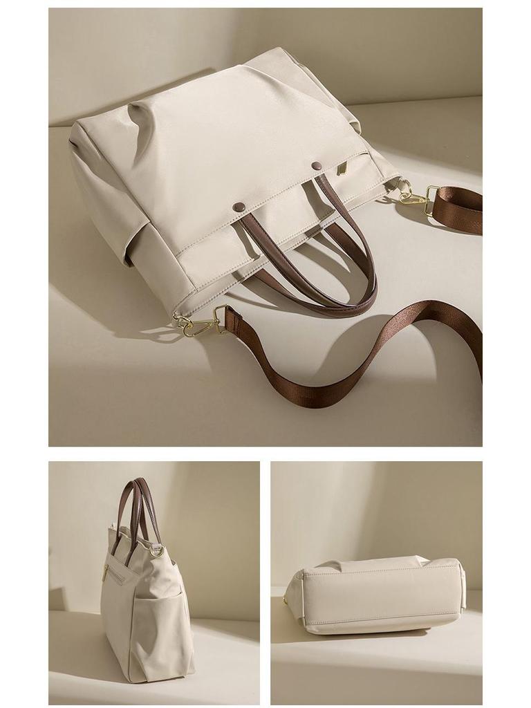 Damen Laptop Schultertasche - Große Kapazität 15,6" Aktentasche Tote