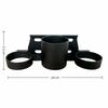 Heavy Duty Trailer Chain Holder Aluminum Double Flagpole Support  Trailer Towing