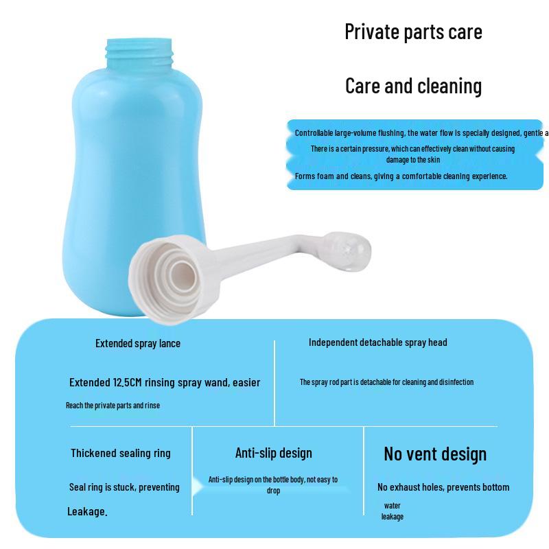 Portable Female Perineum and Postpartum Cleansing Irrigator
