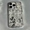 Graffiti M-Mickey Minnies Phone Case for Xiaomi Redmi Note A5 A3 15 14 13 14c 13c 12 11 10 9  Pro Plus 4G 5G Transparent Cover