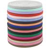 1Cm Color Cotton Herringbone Ribbon Webbing, Cotton Hand Hemming Strap Strap Strap Strap Piping Strap