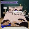 The Vampire Diaries Pattern Bedding,Quilt Set Quilt Cover Pillowcase Home Birthday Gift (1*duvet cover+2*pillowcase,without core)SSJT0917515
