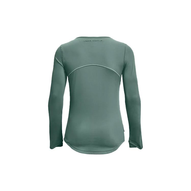 Under Armour Infused Meridian Crew Long Sleeve T-Shirt Women tops Green 1360568-370