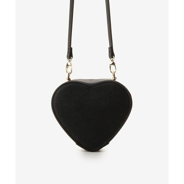 Shoulder Bag Mini Heart Motif Bag Beige [Samantha Vega] Women's