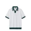 2025 Neues Frühling Sommer Poloshirt Herren Britisch Retro Umlegekragen High-End Colorblocking Slim Fit Kurzarm Polo T-Shirt