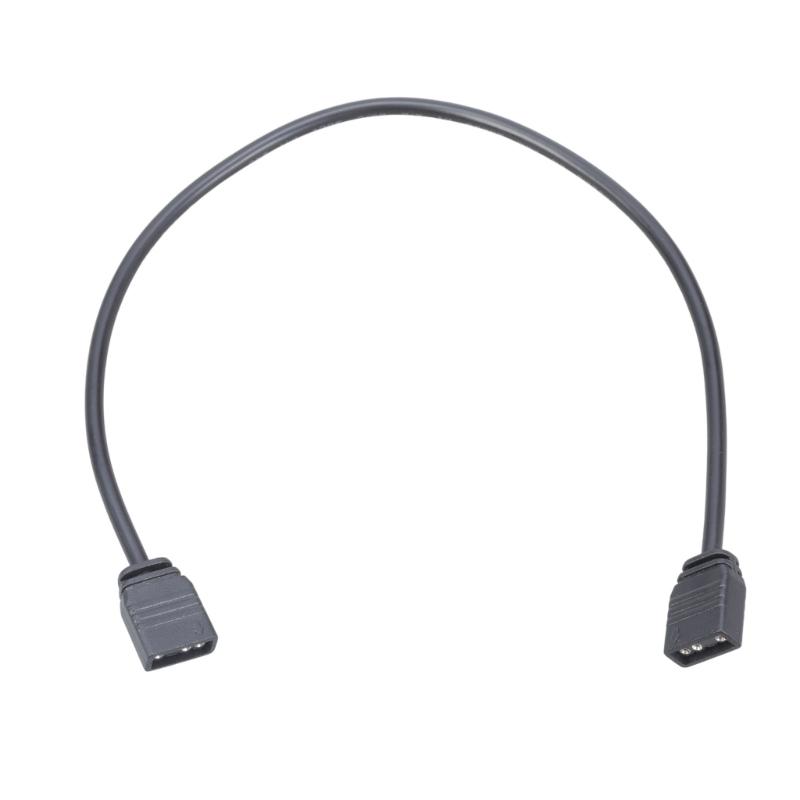 

ARGB 5V 3Pin Extension Cable Durability for Desktop Fan and Color Lighting 30/60CM Length Optional