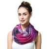 Fashion Plaid Ring Infinity Scarf Women Warm Winter Soft Voile Circle Snood Scarves Neck Loop Shawl Ladies Neckerchief