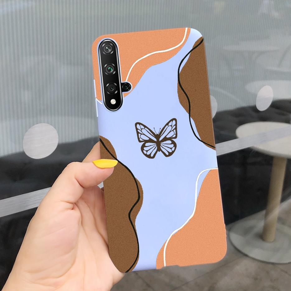 For Huawei Nova 5T Case Honor 20 Fashion Art Painted Cover Soft Slim Phone Case For Huawei Nova 5T 5 T Honor20 Back Cover Bumper