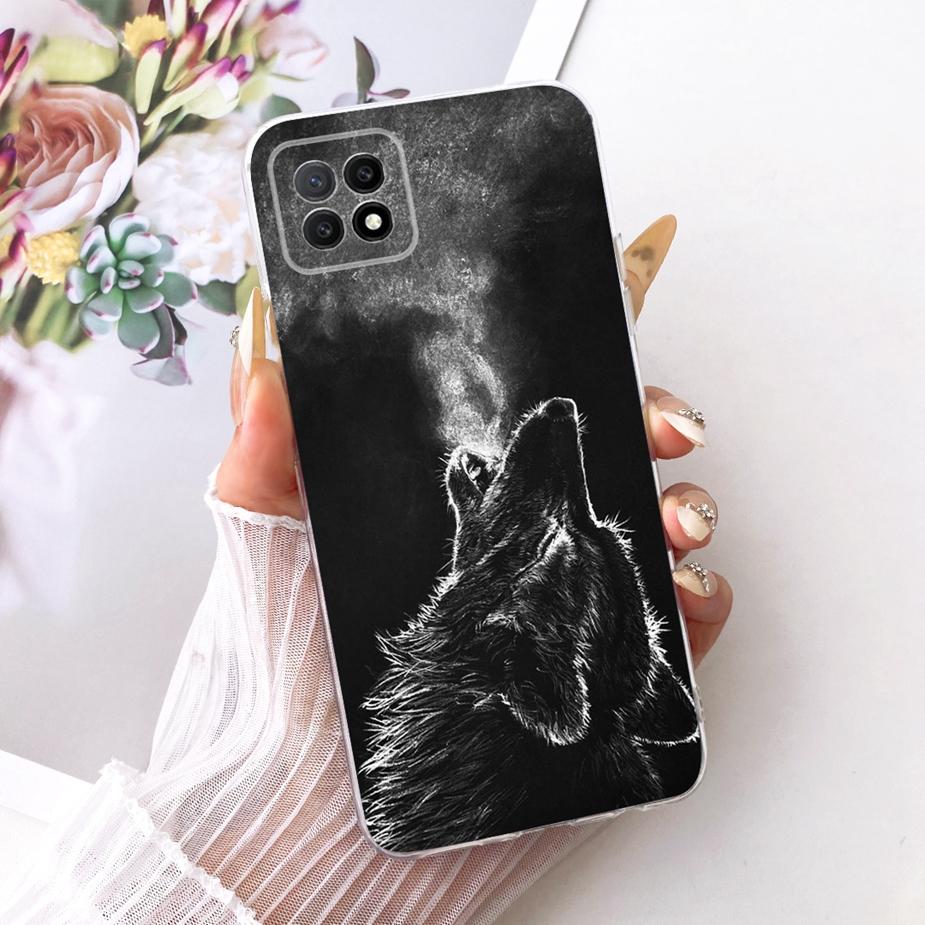 For Oppo A73 5G Case CPH2161 Luxury Flowers Butterfly Painted Cover Soft Slim Phone Case For Oppo A72 5G OppoA73 5G Fundas Coque