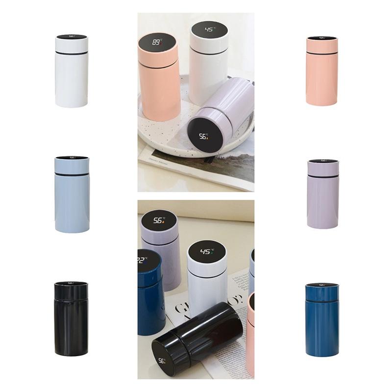 Smart Thermos With Temperature Display Stainless Steel Water Bottle For Outdoor Activities And Office