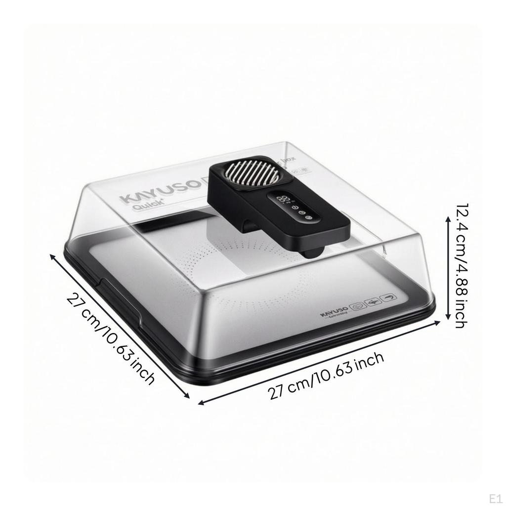 Defrosting Tray with Cover Rechargeable Defroster Fast for Meal Prep, Home Cooks