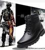 Men's Genuine Leather Snow Boots, Cowhide, Lace-Up Martin Style, Thick Wool for Winter Warmth