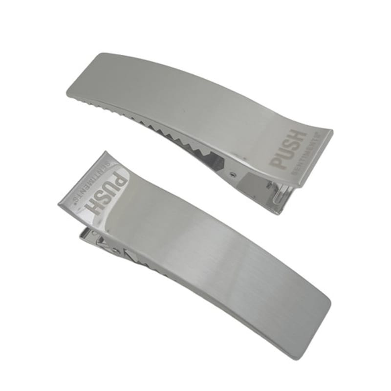 SENTIMENTS NO.291 [SILVER] HAIR PIN 2SET Push Pin Clip