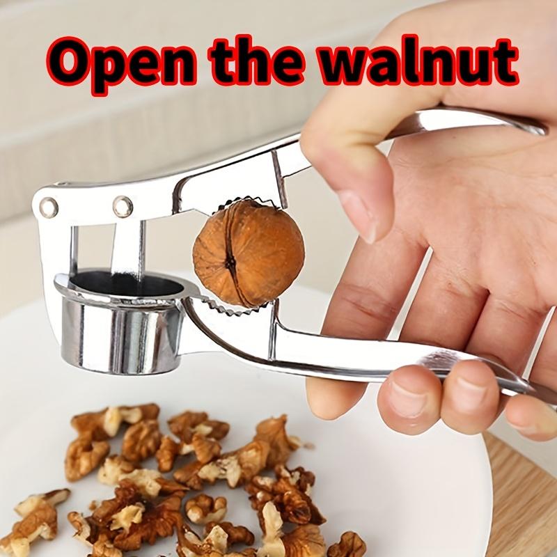 Durable 2-in-1 garlic press and nutcracker - High-Quality Manual Garlic Press Easily chops and peels Very suitable for home cooking Essential